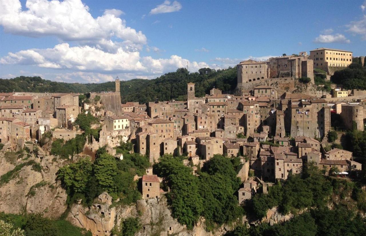 La Toscana In Casa Villa Sorano  Eksteriør billede